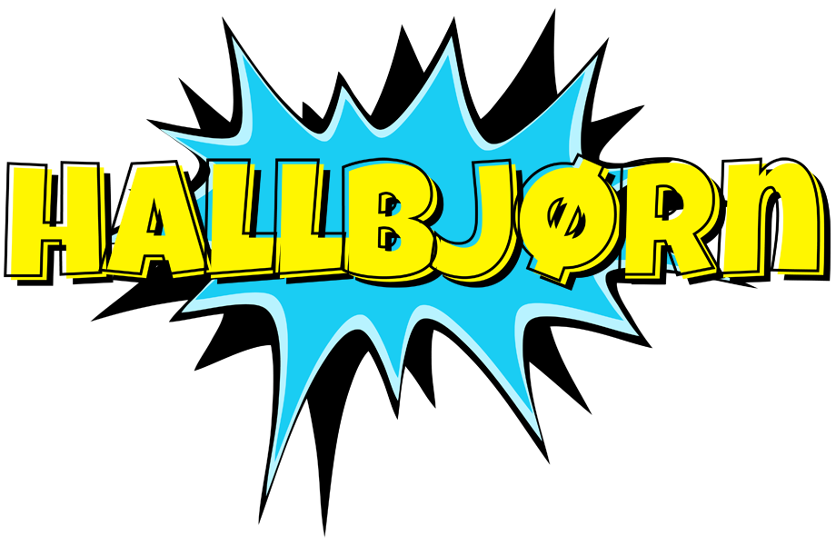 Hallbjørn amazing logo