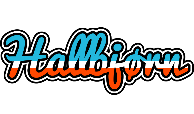 Hallbjørn america logo