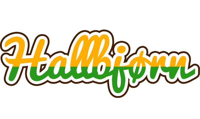 Hallbjørn banana logo