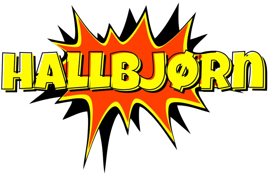 Hallbjørn bazinga logo