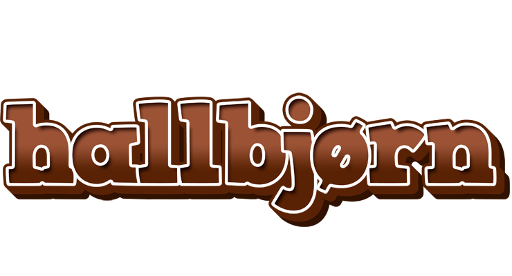Hallbjørn brownie logo