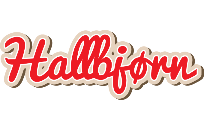 Hallbjørn chocolate logo