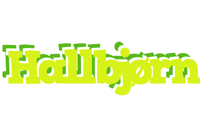 Hallbjørn citrus logo