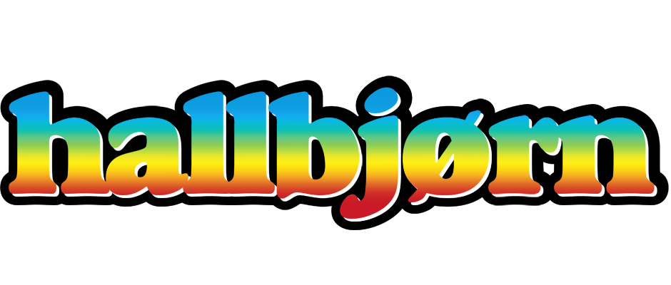 Hallbjørn color logo