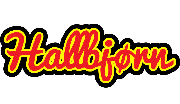 Hallbjørn fireman logo