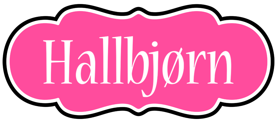 Hallbjørn invitation logo