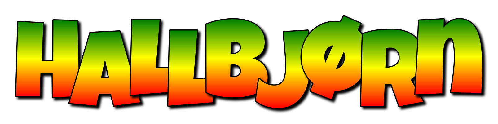Hallbjørn mango logo