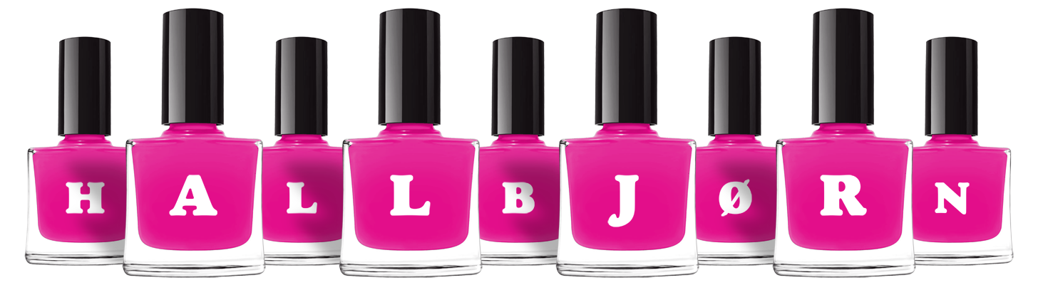Hallbjørn nails logo