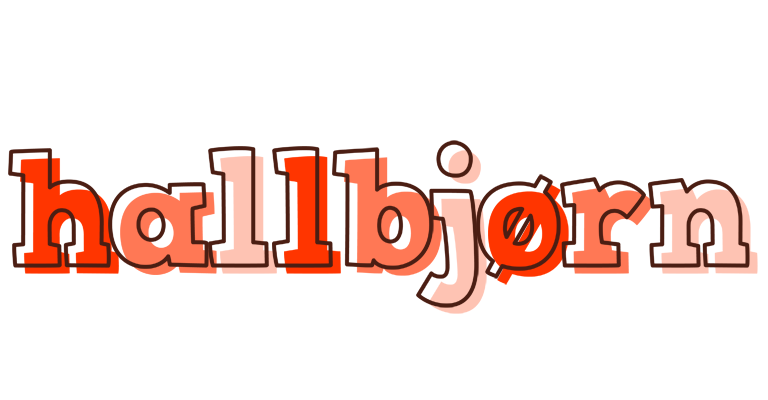 Hallbjørn paint logo