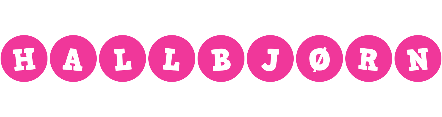Hallbjørn poker logo