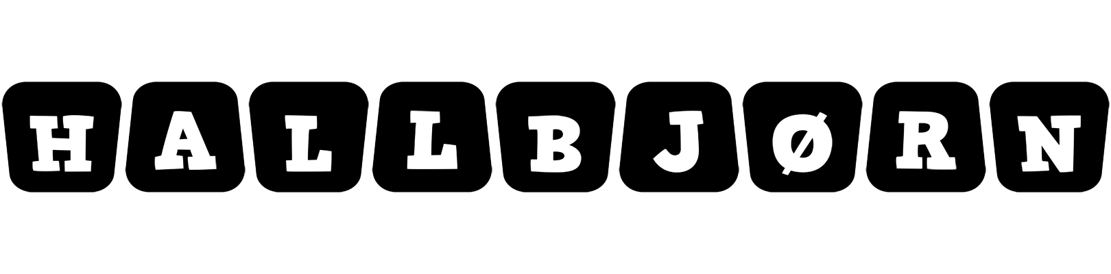 Hallbjørn racing logo