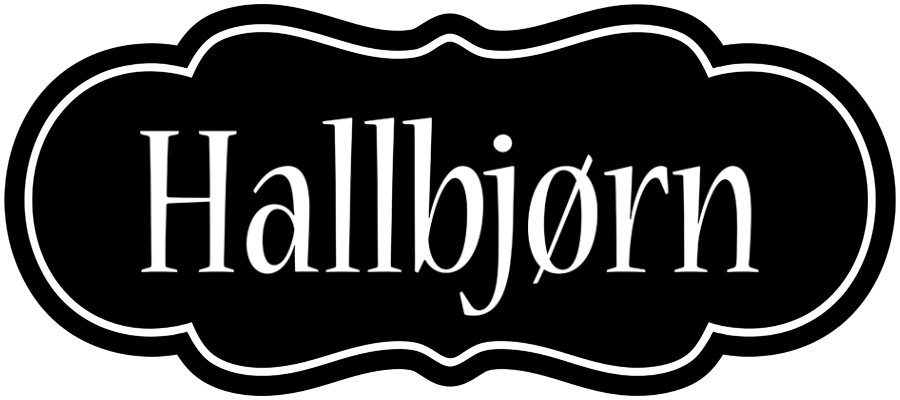 Hallbjørn welcome logo