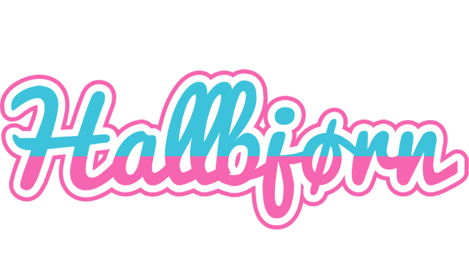 Hallbjørn woman logo
