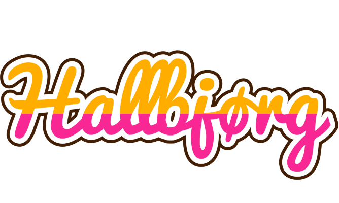 Hallbjørg smoothie logo