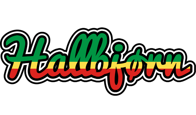 Hallbjørn african logo