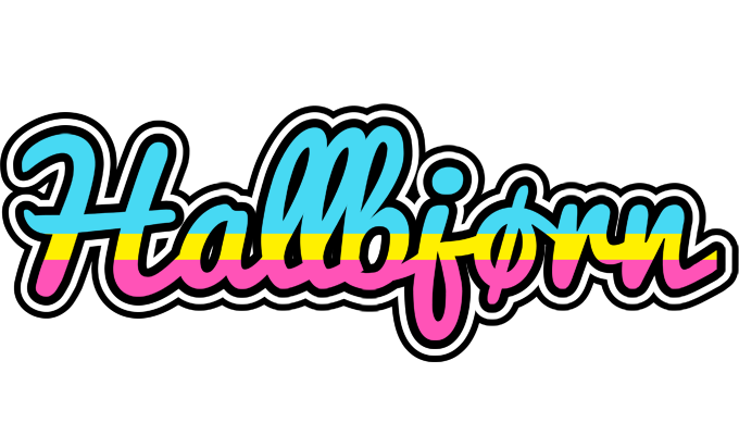 Hallbjørn circus logo