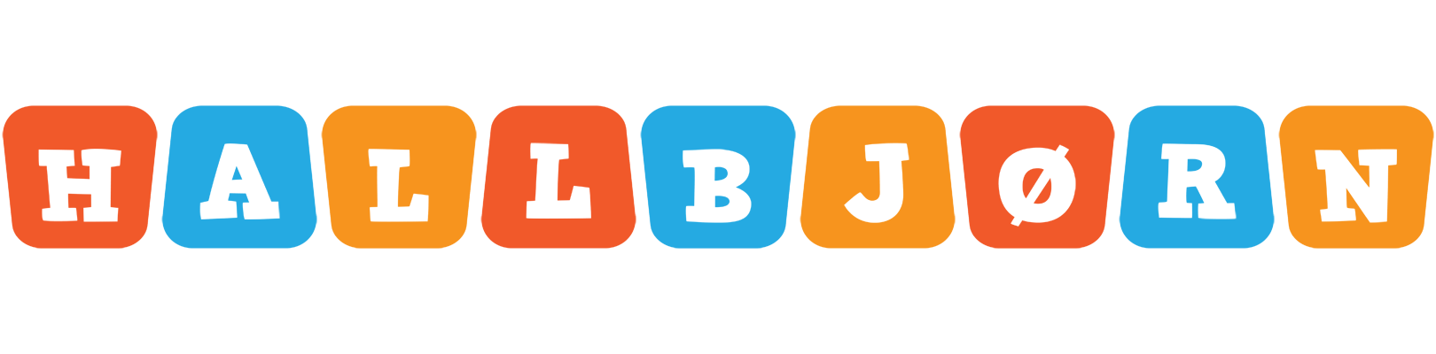 Hallbjørn comics logo