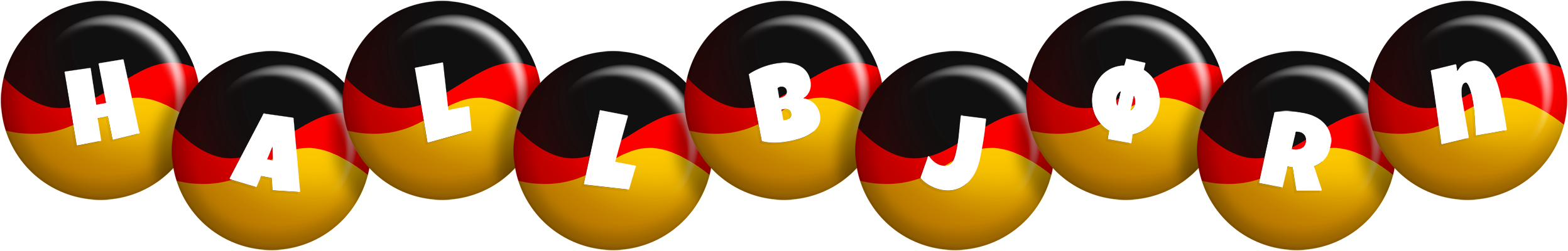 Hallbjørn german logo
