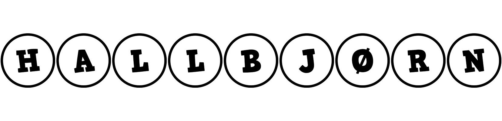 Hallbjørn handy logo