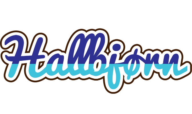 Hallbjørn raining logo
