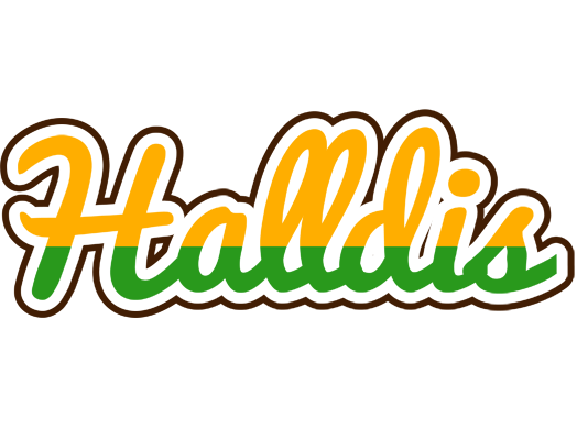 Halldis banana logo