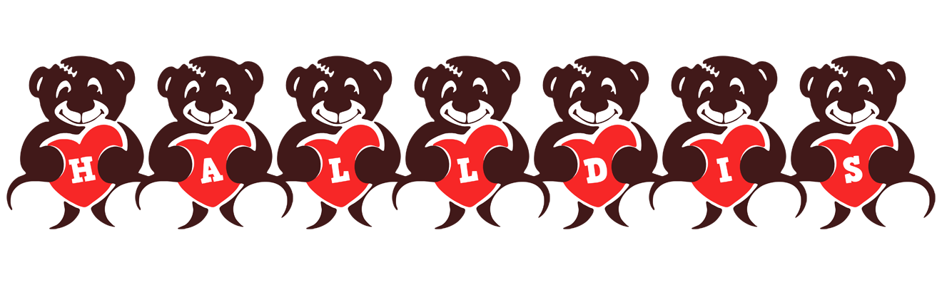 Halldis bear logo