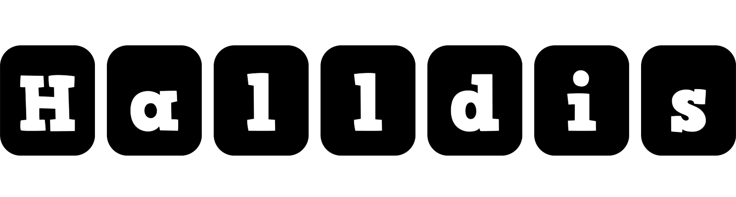 Halldis box logo