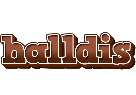 Halldis brownie logo
