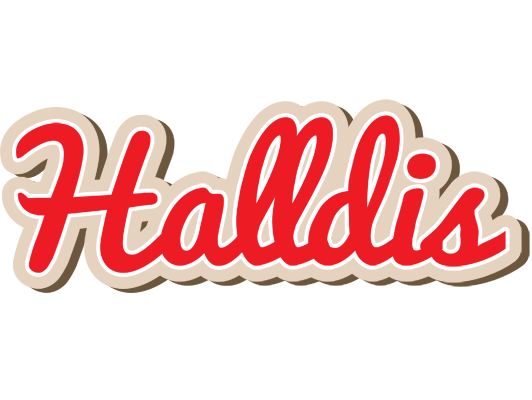 Halldis chocolate logo