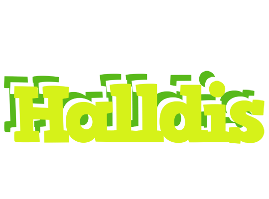 Halldis citrus logo