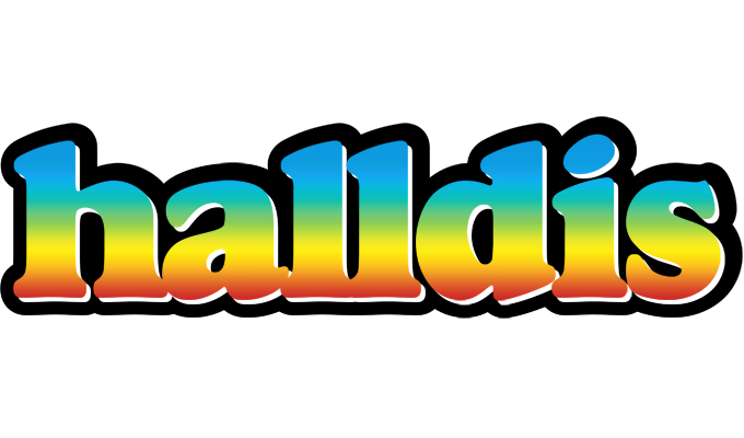 Halldis color logo