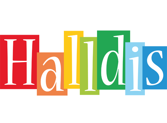 Halldis colors logo