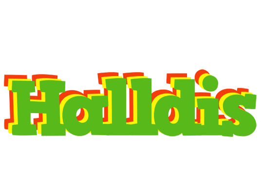 Halldis crocodile logo