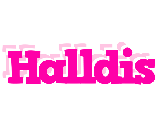 Halldis dancing logo