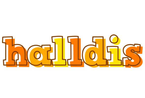 Halldis desert logo