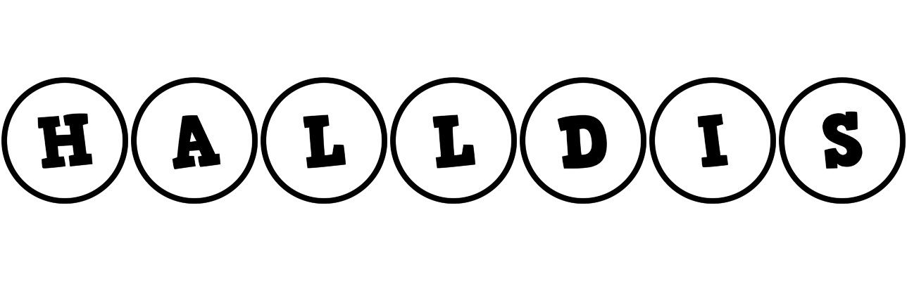 Halldis handy logo