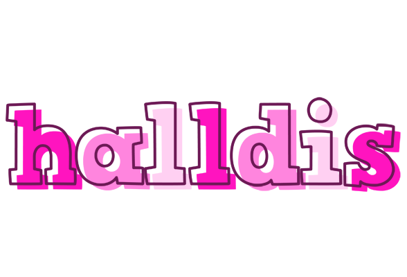Halldis hello logo