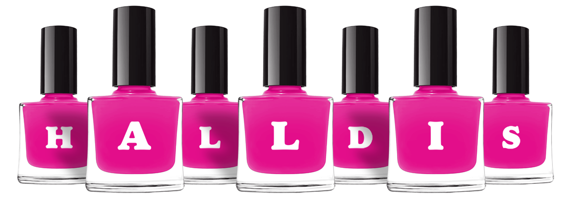 Halldis nails logo