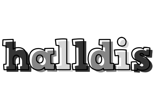 Halldis night logo