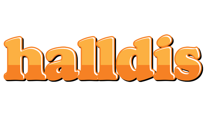 Halldis orange logo