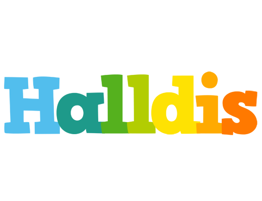 Halldis rainbows logo