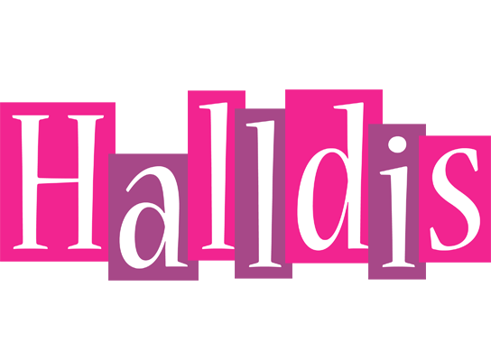 Halldis whine logo