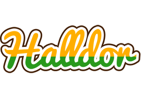 Halldor banana logo