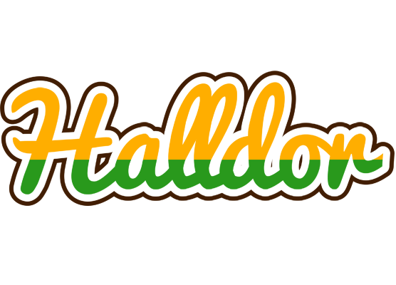 Halldor banana logo