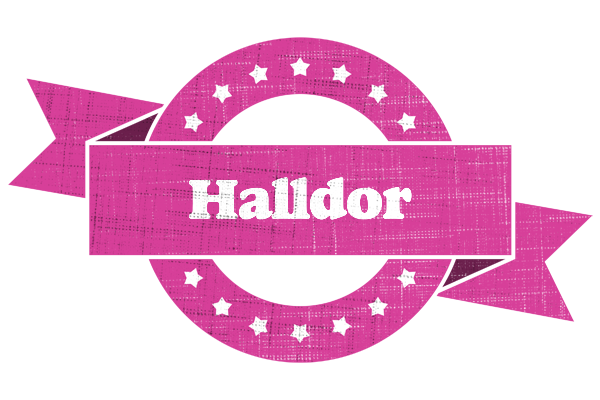 Halldor beauty logo