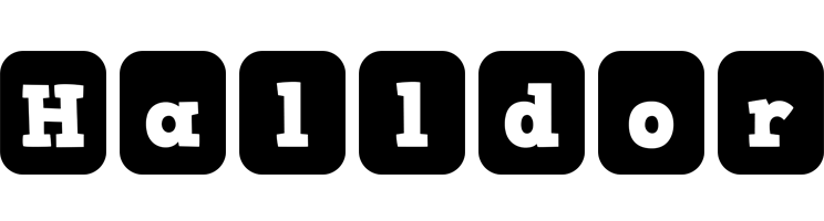 Halldor box logo