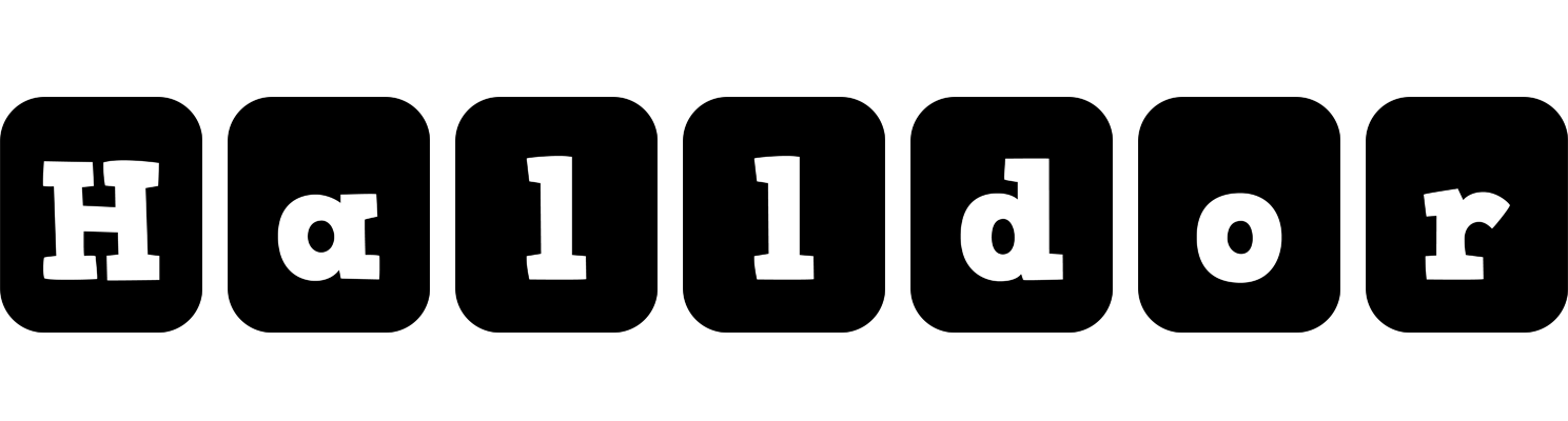 Halldor box logo