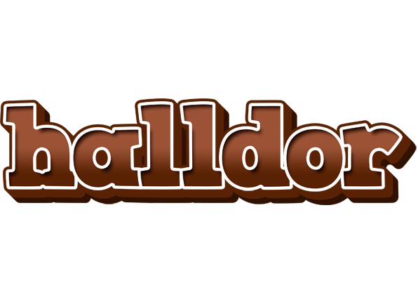 Halldor brownie logo