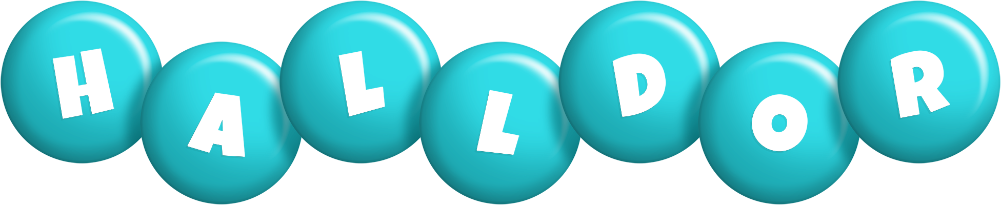 Halldor candy-azur logo