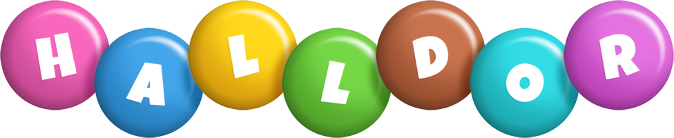 Halldor candy logo
